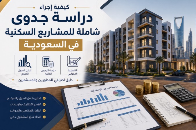 دراسة جدوى للسوق العقاري في السعودية